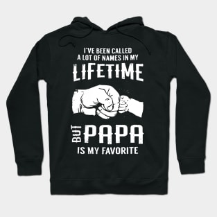 My Favorite People Call Me Papa Hoodie